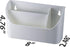 Officemate Magnet Plus Magnetic Organizer, White (92550)