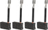 4Packs Carbon Brushes 381028-02 381028-08, Compatible with Dewalt Electric Power Tools DW368 Series