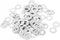 uxcell M6x12mmx0.5 mm Stainless Steel Round Flat Washer for Bolt Screw (Pack of 100)