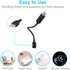 Mini LED Star Projector Night Light, Adjustable USB Night Light for Bedroom, Car, Party Decoration