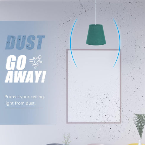Stylish Linen Chandelier Lamp Shade - Modern Ceiling Light Decor