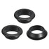 uxcell 3 Pcs Rubber Grommets, 40mm ID 50mm Drill Hole Double Sided