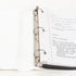 Five Star 3 Ring Binder, 1 Inch Binder with D Rings, Customizable Clear View Cover, White