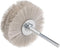 uxcell Nylon Wheel Brush with 1000 Grits Abrasive Grinding Head, 6mm Threaded Shank