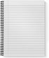 Softcover Lion Good Dean Russo Spiral Notebook/Journal, 8.5" x 11", 120 Wide Ruled Pages, Durable Gloss Laminated