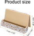 uxcell Business Card Holder for Desk, Plastic Double Side Business Name Card Organizer Desktop Card Rack Display Stand