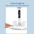 Dimming ZJchao Desk Lamp, LED Desk Lamps with Fans Pen Holder Four Headed Touch Control Stepless Foldable Table Study
