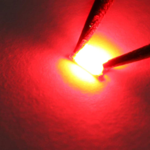 uxcell 100 pcs 0805 Surface Mounted Devices Red LED Diode Lights, Super Bright Lighting Bulb