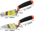2 Pcs Pointing Trowel and Gauging Trowel Set,6" Masonry Hand Tool Set with Soft Grip Handle,Margin Trowel Bricklaying Trowel Building Products (6 Inch)