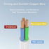 DiCUNO T5 T8 Tube Light Extension Cords 4.9FT, Female to Female 3 Pin LED Tube Connector Cable