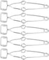 5PCS Spring Test Tube Holders Steel Clip Clamp Holder, 14.5cm Length for Standard Test Tubes