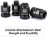 8 1/2-inch Set, MIXPOWER Pieces Drive Pipe Plug Socket SAE, CR-MO, Tapered Male Square Drive, Chamfered Female Square