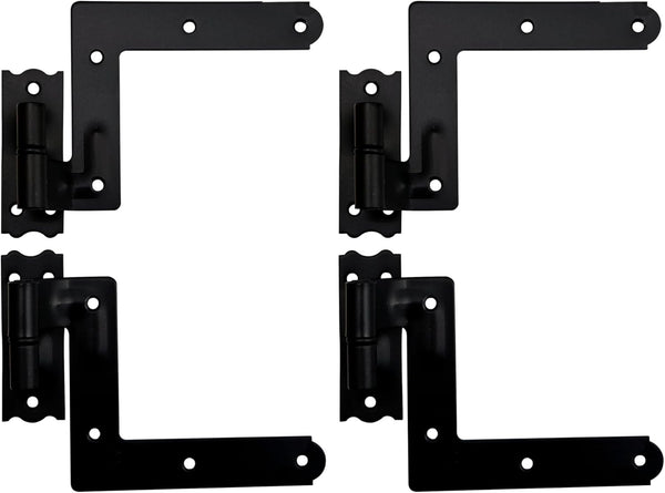 QCAA Steel Blind Shutter Hinge for Wood Frame & Brick, 1-1/16", Power