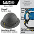 Klein Tools KHHTOPPAD2 Hard Hat Top Pad Replacement, Premium KARBN, 3-Pack, Blue