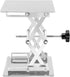 JOIKIT 2 PCS 8 x 8 Inch Stainless Steel Lab Jack Scissor Stand, Expandable Height Range from 85mm to 280mm