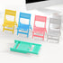 Tizuqe Foldable Chair Shape Phone Holder for Desk Portable Travel Holder Office Desk Accessories