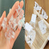 JAMMY 30 PCS Self Adhesive Clips Wall Tapestry Clips Sticky Clips Plastic Photo Clips Small Hanging Spring Clips for Poster Photo Wall Teacher Student Home Applications (Clear) by JAMMY
