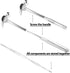 6-in-1 Metal Multifunction Hammer & Screwdriver Tool Set with Cross & Flat Screwdriver for Opening Walnuts