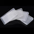 4 Pcs Clear Rubbery Table Shims, Level Wedge for Home Improvement DIY Wedge Levelers (5mm)