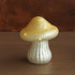 Glass Small Mushroom Table Lamp - Mushroom Night Light Battery Operated Warm