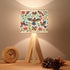 WEFHFGK Small Lamp Colorful Mexican Traditional Textile Embroidery Style from Tenango Bedside Tripod