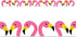 CTP Flamingos EZ Border Bulletin Board Border for Classroom, 48 ft per Package (Creative Teaching Press)