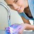 DLAND 2-Pack 7-Color Smart Faucet Light with LED Auto-ChangingWater Flow Activated Sensor Tap LightNon-Temperature