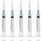 30 Pack 3ml Disposable Syringe with 23Ga 1.0 Inch Needle, Luer Lock Lab Supplies