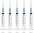 30 Pack 3ml Disposable Syringe with 23Ga 1.0 Inch Needle, Luer Lock Lab Supplies