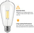 Bulbs, 3V 2W 3000K E26 Bulb 2 Pack LED Light Low Voltage DC, Warm White Base for Solar Barn Lights Wall Sconce Outdoor