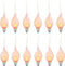 Christmas Flicker Flame Candle Light Bulbs, Country Style Silicone Dipped Flickering Replacement