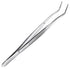 SUPERIOR INSTRUMENTS Dental Meriam Foil Cotton Tweezer 16cm Serrated Angled Beak Dressing Pliers Surgical