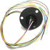 Taidacent Hollow Slip Ring Signal Power Collector Ring, 2/4/6/12 Road Conductive Electric Motor Connector