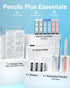 Four Candies Cute Mechanical Pencil Set, 3PCS Pastel Pencils, 0.5mm with 360PCS HB Lead Refills