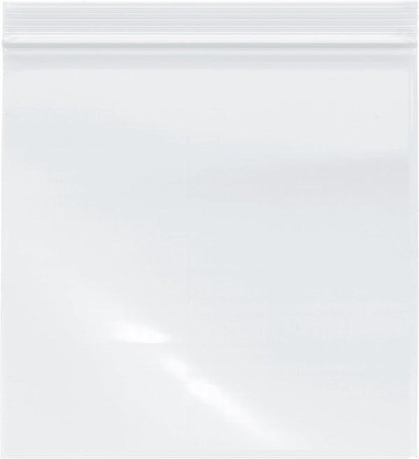 Plymor 2 Mil Zipper Reclosable Plastic Bags, 8" x 8" (Pack of 200)