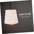Elegant Fabric Lampshade for Table and Floor Lamps Socket Quick Installation Aesthetic Design for Home Decor Versatile