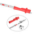 Goupchn 4PCS Multimeter Push on Insulated Alligator Clips Set for Electrical Testing