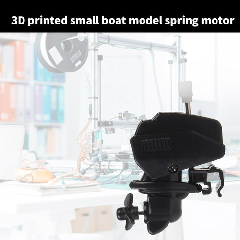YUSHENYI MH010 3D Small Boat Motor for Boat Models Easy Assembly for Toy Ship Printing Model Boat Motor