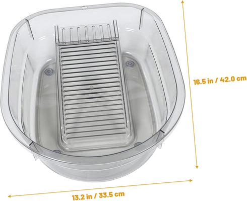 Mipcase Baby Clothes Wash Basin - Durable Hand Wash Board
