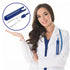 EKG Caliper ECG Calipers Measuring Tool with Ruler for Electrocardiogram Drafting, Blue, 4 Pieces