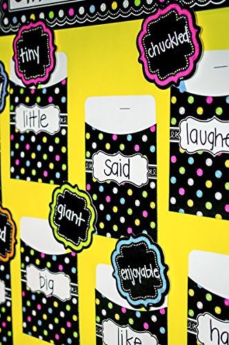 Teacher Created Resources Chalkboard Brights Mini Accents - 5620