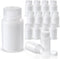 Zhehao 30 Pcs 4 oz Polypropylene Wide Mouth Reagent Bottles, Leakproof HDPE Bottle Container for Lab