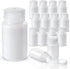 Zhehao 30 Pcs 4 oz Polypropylene Wide Mouth Reagent Bottles, Leakproof HDPE Bottle Container for Lab