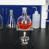 Glass 250ml Single Neck Boiling Flask with 24/40 Standard Taper Outer Joint, 250ml Flat Bottom