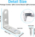 16Pcs 1.57x1.57 Inch 90 64 Blingstar L Bracket Stainless Steel Corner Brace Right Angle Bracket Joint Degree Corner