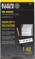 Klein Tools 56250 Wire Marker Book for Cable Management, Electric Panel Organization