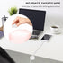 IFOKAMOG 24 Pack Cord Organizer Holder, Magnetic Desk Cable Clips Management, Rotatable Spring Cable Clips, Adhesive