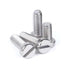 CLXDKLKEQ 2/4/10/25/50pcs M1.6 M2 M2.5 M3 M4 M5 M6 M8 M10 GB65 304 Bolt(6mm,10Pcs M4) Stainless Steel Slotted Flat