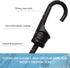 ZHOUBIN 24 Inch Heavy Duty Black Bungee Cords with Hooks, 1 Pcs