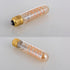 T10 LED Bulbs, 40 Watt Equivalent, 4W Dimmable Edison Tubular Light Bulb, E26 Medium Base, 2700K, 2 Pack